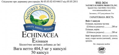 Echinacea [262] (-20%):  2